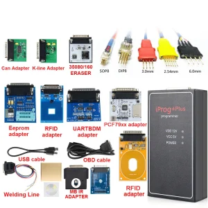 2024 Iprog plus + V87/777 key Programmer Support IMMO Correction Airbag Reset Till Year 2020 Replace Carprog/Digiprog