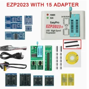EZP2023 USB High Speed Programmer with TSSOP8 12 burn-in sockets 24/25/93/95Bois 2019/2010 Upgraded Version