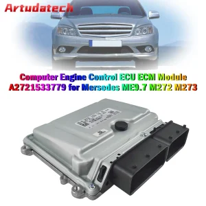 Artudatech Computer Engine Control ECU ECM Module A2721533779 for Mersedes ME9.7 M272 Car Accessories