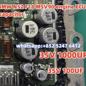 New and original 35V 100UF 35V 1000UF For BMW N52 F18 MSV90 engine ECU board capacitor car accessories