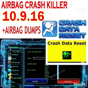 2025 AIR BAG CRASH KILLER 10.9.16 Crash Data ECU Clear Dumps Service Tool