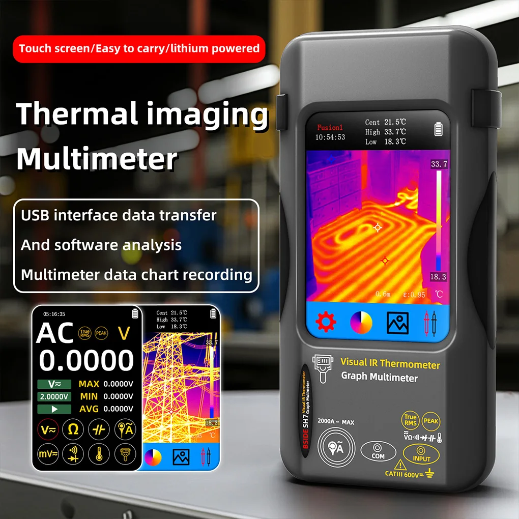 SH7 Digital Thermal Imaging Multimeter - Image 2