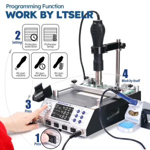 Preheating Station Programmable Soldering Station Desoldering
